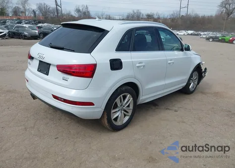 2016 Audi Q3 2.0T Premium Plus z USA, uszkodzony, nr VIN WA1EFCFS2GR013881